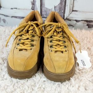 Skechers Men 9 Tan Leather Work Boots